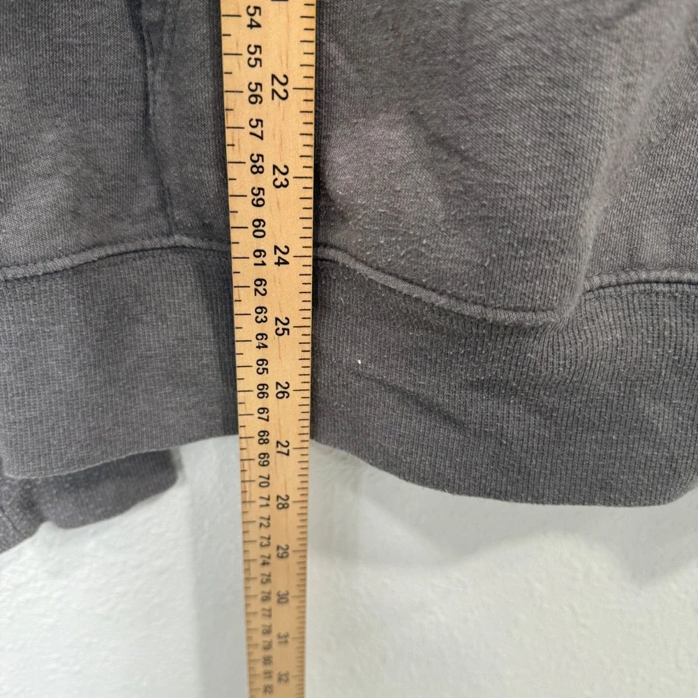 The North Face Mens Gray Logo Pullover Hoodie Sweatshirt Size Small S‎